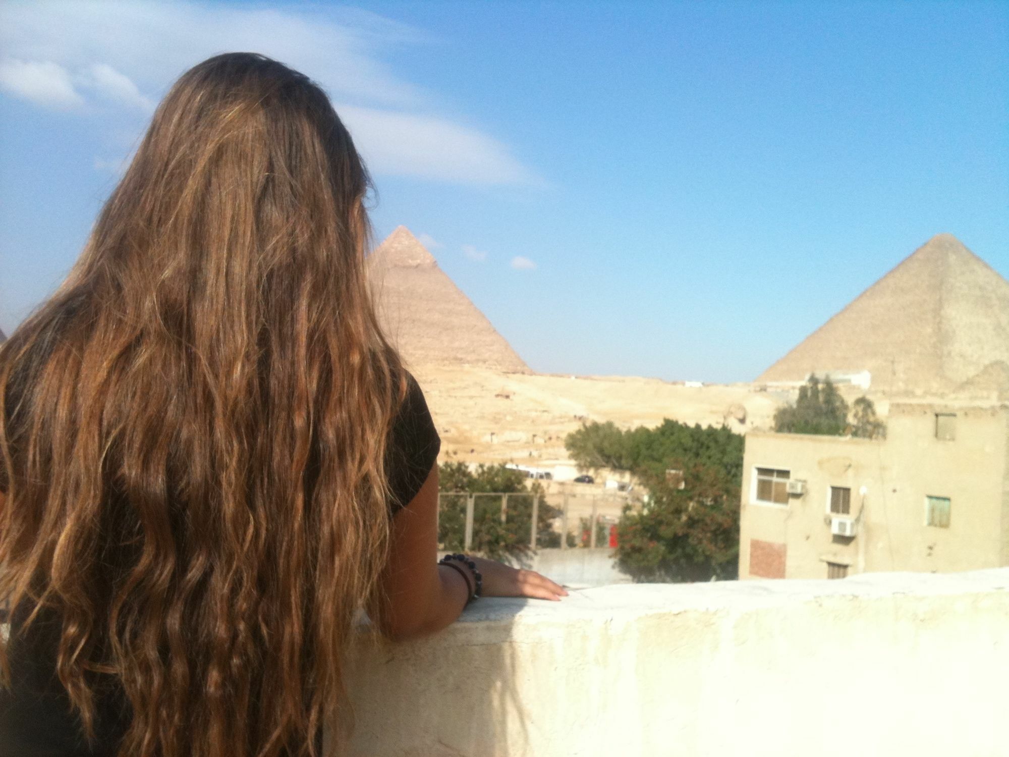 Pyramids Loft Homestay Kafret el-Gabal Exterior foto