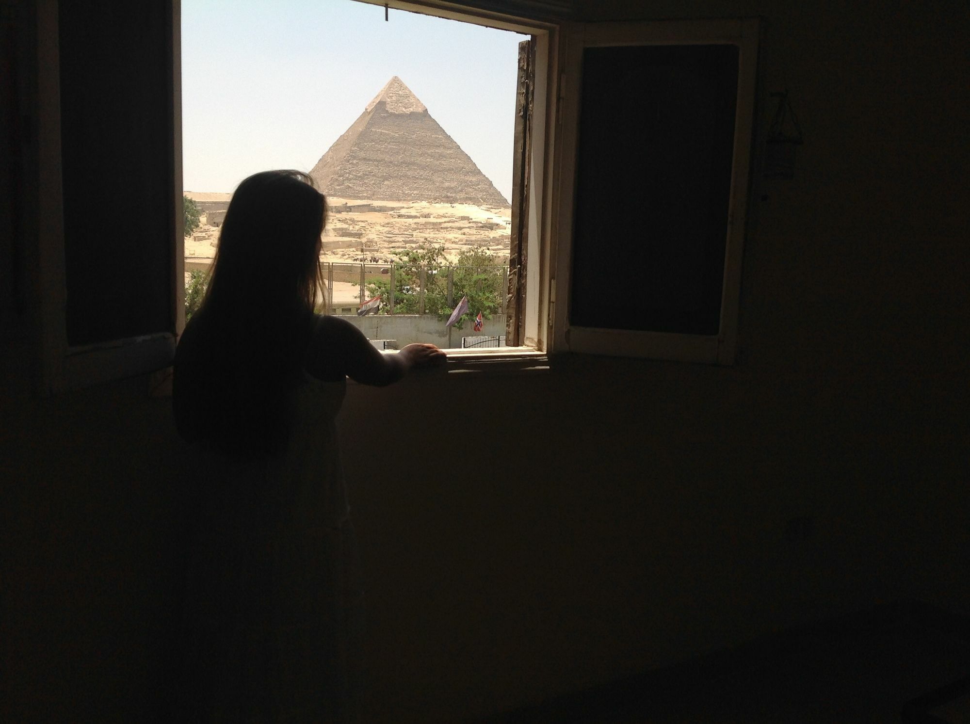 Pyramids Loft Homestay Kafret el-Gabal Exterior foto