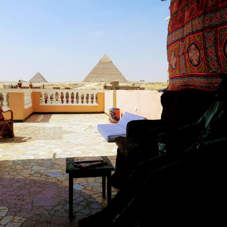 Pyramids Loft Homestay Kafret el-Gabal Zimmer foto